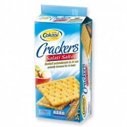 COLUSSI Crackers cu Sare 250g