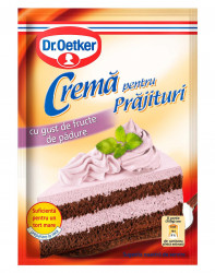 Crema cu Gust de Fructe de Padure pentru Prajituri DR.OETKER 50g