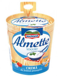 Crema de Branza Proaspata cu Iaurt ALMETTE HOCHLAND 150g