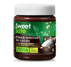 Crema de Ciocolata Dietetica cu Stevia SWEET&SAFE 220g