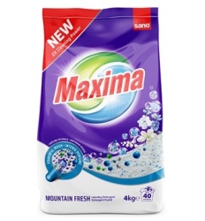 Detergent Automat Pudra SANO Maxima Mountain 4Kg (60sp)