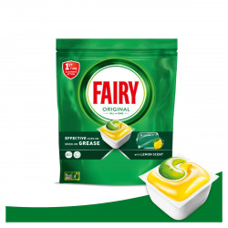 Detergent Capsule pt. Masina de Spalat Vase FAIRY Lemon Original All-in-One 84buc