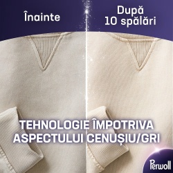 Detergent Lichid Automat pentru Toate Hainele PERWOLL Renew Albe si Culori Deschise 3L - 54 Spalari