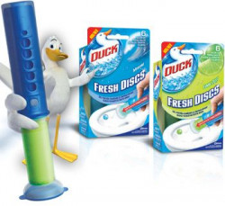 Dezinfectant Odorizant Solid Pentru Vasul de Toaleta ANITRA DUCK Fresh Discs - Marine - Img 5