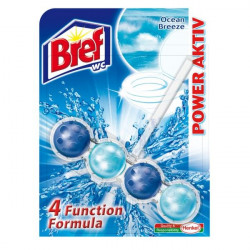 Dezinfectant Odorizant Solid Pentru Vasul de Toaleta BREF Power Aktiv Ocean 50g