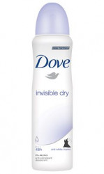 DOVE Invisible Dry Deodorant Spray pentru Femei 150ml