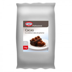DR OETKER Professional Cacao cu Continut Redus de Grasime 1Kg