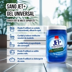 Gel Universal de Curatare cu Ulei de Pin SANO Jet+ 1L