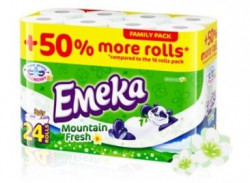 Hartie Igienica EMEKA Mountain Fresh 3str. 24buc