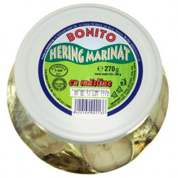 Hering Marinat cu Masline BONITO 270g