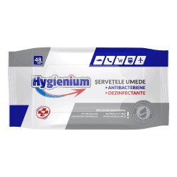 HYGIENIUM Servetele Umede Antibacteriene Dezinfectante 48buc