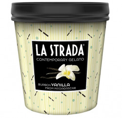 Inghetata cu Vanilie Bourbon LA STRADA 500ml