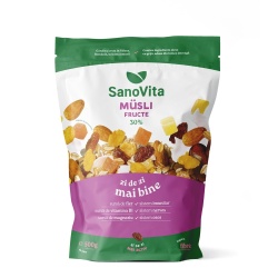 Musli cu Fructe 30% SANO VITA 500g