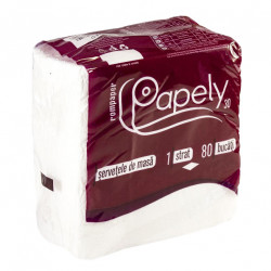 PAPELY Servetele de Masa 1 str. 30x30cm 80buc