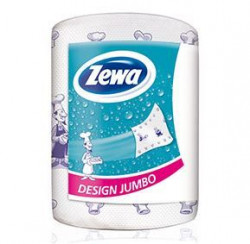 Prosoape de Hartie Rola 21.5x25cm 2str. ZEWA Design Jumbo cca. 80m - Img 2