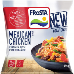 Pui Gatit in Stil Mexican (Mexican Chicken) Congelat FROSTA 450g