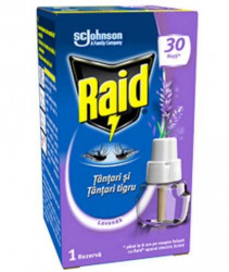 Rezerva Lichida pt. Aparat Electric Anti Tantari RAID Lavanda 21ml