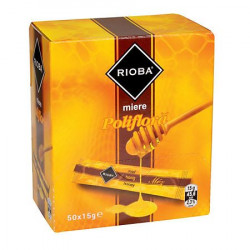 RIOBA Miere Poliflora Plic 50x15g