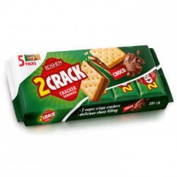 ROSHEN Crackers Sandwich cu Cacao 235g
