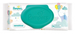 Servetele Umede Igienice pentru Copii PAMPERS Sensitive 52buc - Img 2