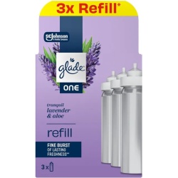 Set 3 Rezerve Microspray pentru Odorizant de Cameră GLADE ONE – Lavanda & Aloe 10ml