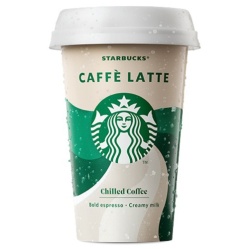 STARBUCKS Caffe Latte Rece - Ready to Drink Pahar 220ml