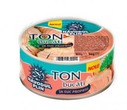 Ton Bucati in Suc Propriu NAVODUL PLIN 160g