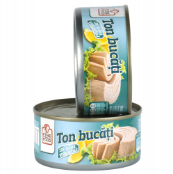 Ton Bucati in Ulei Vegetal FINE LIFE 2x185g / 130g net - Img 1