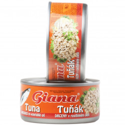 Ton Maruntit in Ulei Vegetal si Suc Propriu GIANA 170g