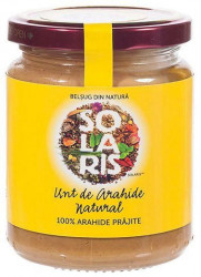 Unt de Arahide Natural SOLARIS 200g