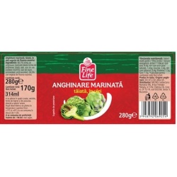 Anghinare Felii in Ulei FINE LIFE 280g