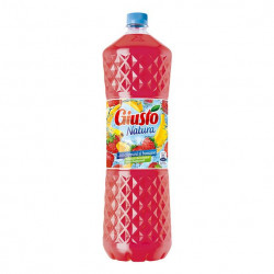 Bautura Racoritoare cu Suc Concentrat de Capsuni si Banane GIUSTO Natura 2L