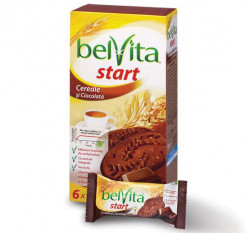 BELVITA Biscuiti Breakfast cu Cereale si Ciocolata 300g (6x50g)