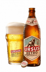 Bere Blonda Nepasteurizata 5.3% URSUS Retro doza 4x500ml - 22030009 - Img 3