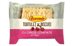 BOROMIR Tortulet de Biscuiti cu Cirese 44 x 50g