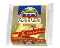 Branza Topita Feliata cu Smantana HOCHLAND 280g