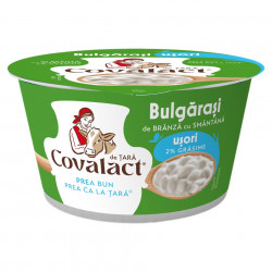Bulgarasi de Branza cu Smantana Usori 2% COVALACT 180g