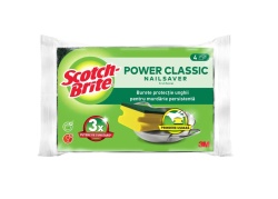 Bureti de Vase cu Caneluri SCOTCH BRITE Power Classic Nail 4buc