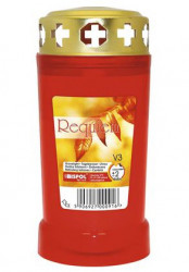 Candela Rosie cu Capac BISPOL Requiem