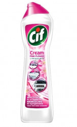 CIF Cream Pink Flower cu Microparticule Crema de Curatare pentru Suprafete Diverse 500ml