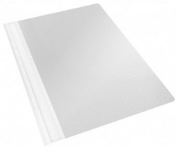 Dosar din Plastic cu Sina A4 tip Mapa Folie Plastic HERLITZ Alb 10buc