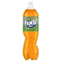 FANTA Zero Bautura Carbogazoasa cu Suc de Portocale, fara Zahar pet 2L