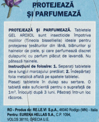 Gel Anti Molii si Acarieni AROXOL Lavanda 6buc - Img 2