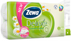 Hartie Igienica ZEWA De Luxe Musetel / Jasmine Delicate Care 3 str. 8 role