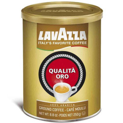 LAVAZZA Qualita Oro - Cafea Macinata - Cutie Metal 250g