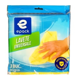 Lavete Universale Uscate 38x38cm EPACK 3buc