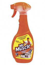 Mr. MUSCLE Solutie pentru Bucatarie cu Aroma de Lamaie 750ml