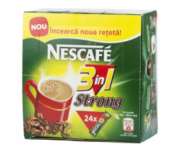 NESCAFE 3in1 Strong Cafea Instant Plic 24x15g - Img 3