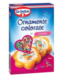 Ornamente Colorate din Zahar DR.OETKER 80g