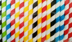 Paie Biodegradabile din Hartie de Unica Folosinta - Colorate, Ambalate Individual, 200x6mm, 150buc - Img 3